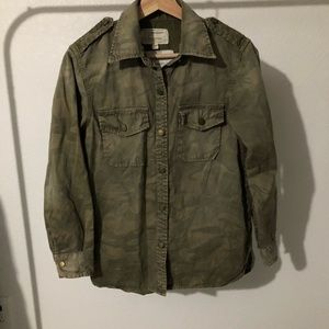 Current/Elliott Camo Shirt